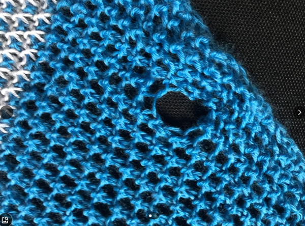 How to Repair Holes in Knitted Scarves: Darning & Invisible Mending